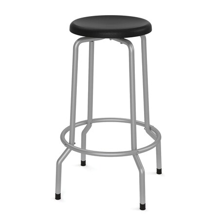 Officesource Bell Collection Stool with Footring - 29-15/16''H 398SBK